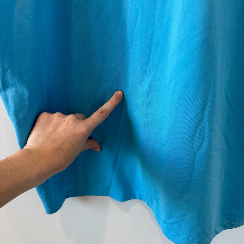 Greyson Golf Polo Short Sleeve Shirt River Club Atlanta Blue Mens Size Medium - Picture 12 of 13